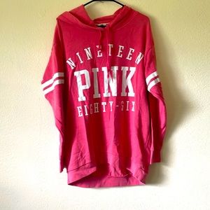 Pink oversized sweater